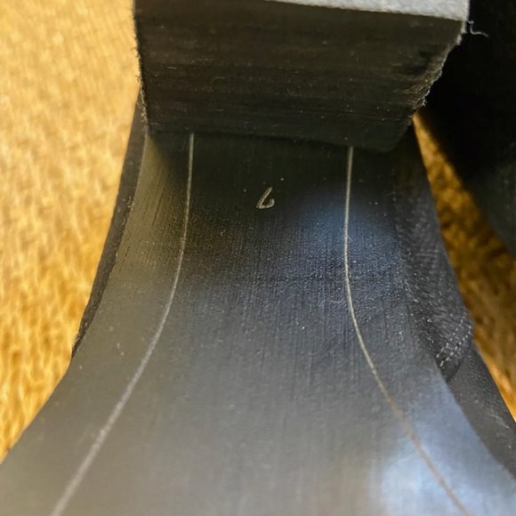 Sam Edelman Macon Black Leather Ankle Boots - Picture 7 of 9